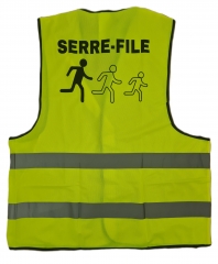 gilet serre file, évacuation incendie, patoutatis
